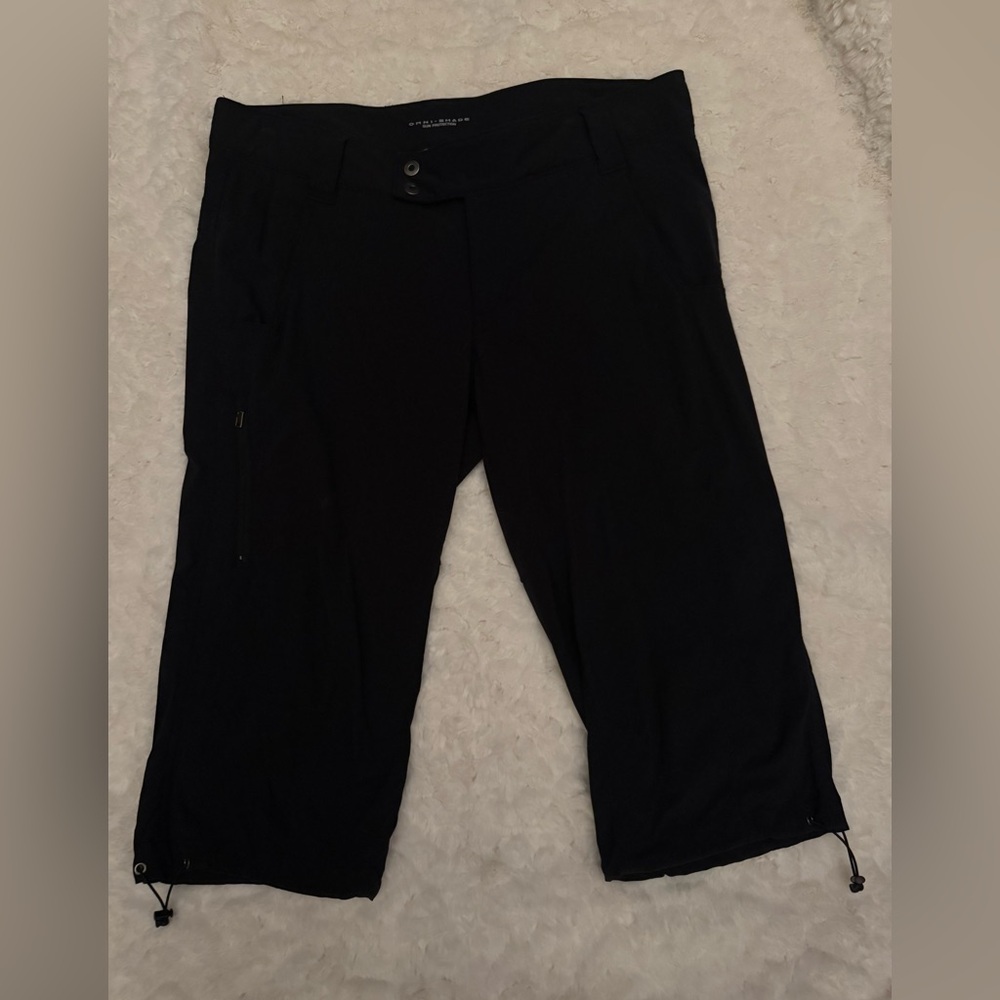 Black Columbia Omnishield Capris